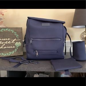 Dagne Dover Indi Diaper Backpack - Large, Storm (Navy)